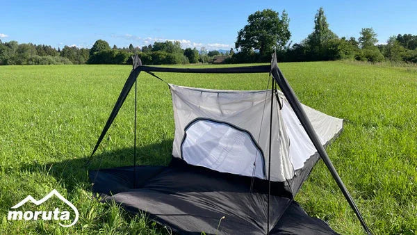 kickstarter zelt Moruta Campingstöcke – Simple Bike Store