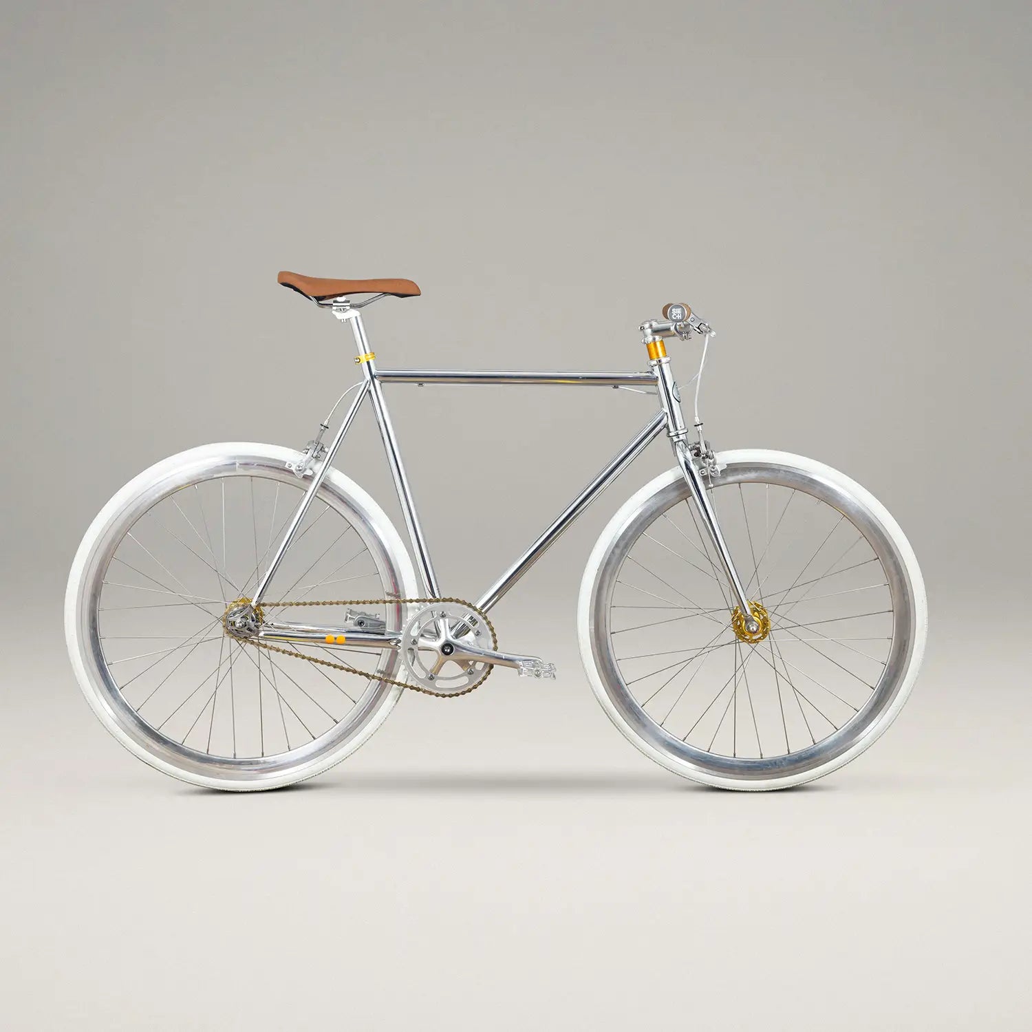 Chrome Siech Cycles Fixie Bike