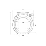Axa frame lock Block XXL