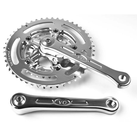 Velo Orange Grand Cru 110 Fluted Triple Crankset - Simple Bike Store