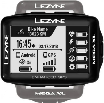 Lezyne Mega XL GPS Computer - Simple Bike Store