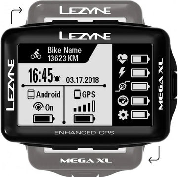 Lezyne Mega XL GPS Computer - Simple Bike Store