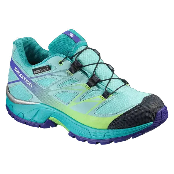 SALOMON shoes Wings CSWP J light blue/green