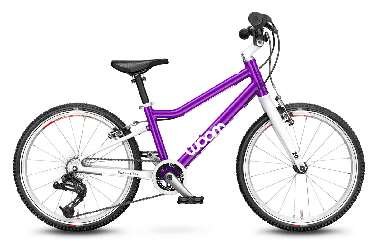Woom 4 | Bike 20 inch | 6-8 years | 115-130 cm | 7.3 kg - Simple Bike Store
