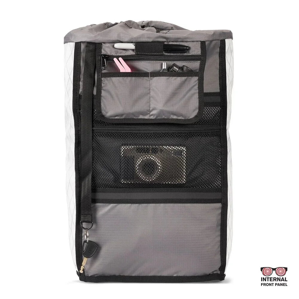 Chrome Industries Tensile Ruckpack - White - Simple Bike Store