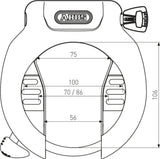 Abus Amparo 4750SL Ring Lock - Simple Bike Store