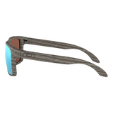 OAKLEY saulesbrilles Holbrook woodgrain w/prizm deep water polar