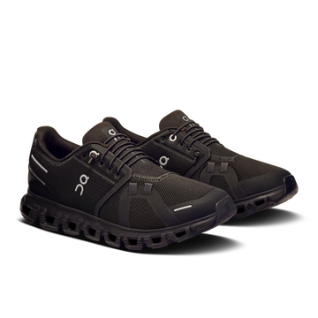 ON Cloud 6 W black/black shoes
