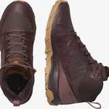 SALOMON shoes Outsnap CS WP W black coffee