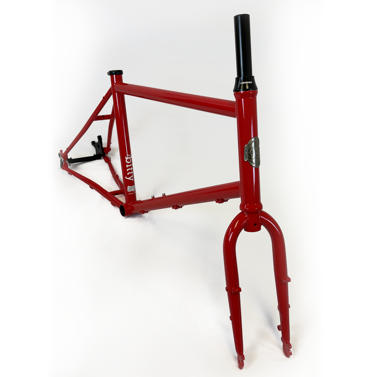 Kyoot Itty Bitty Frame & Fork Set - Red