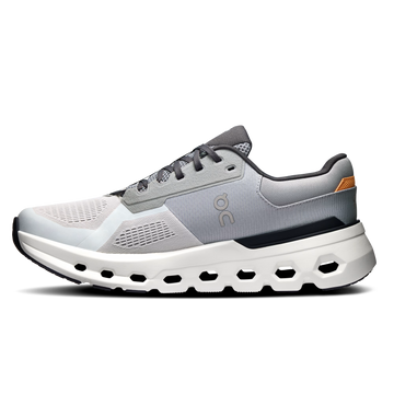 ON Cloudrunner 2 Wide grey/white/orange shoes