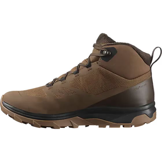 SALOMON shoes Outsnap CS WP dark earth