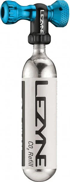 Lezyne Trigger Drive CNC Pompe CO2 16g – Gonfleur Précis Anti-Gel + 1 Cartouche Incluse