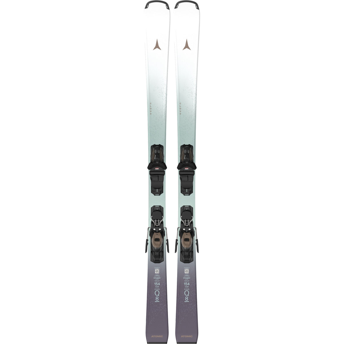 ATOMIC Cloud Q8 LT Snow w/E M10 GW Snow ski set