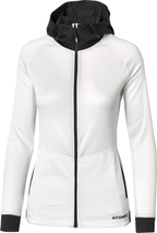 ATOMIC Alps FZ white/anthra hoodie