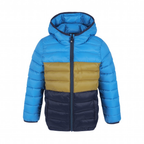 COLOR KIDS Jacket Quilted Packable blue/brown winter jacket