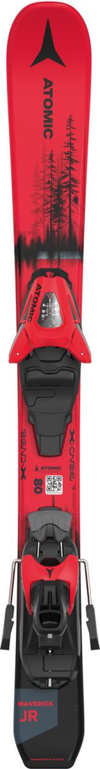 ATOMIC Skis With Bindings Maverick JR