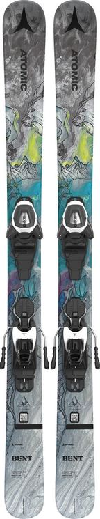 ATOMIC Skis With Bindings Bent JR