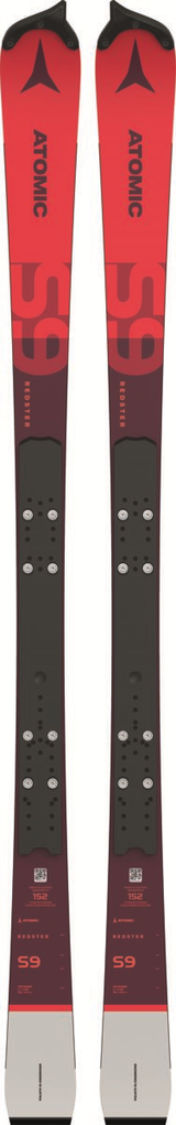 atomic-slepes-redster-i-fis-s9-152-red-grey-w-o-bindings