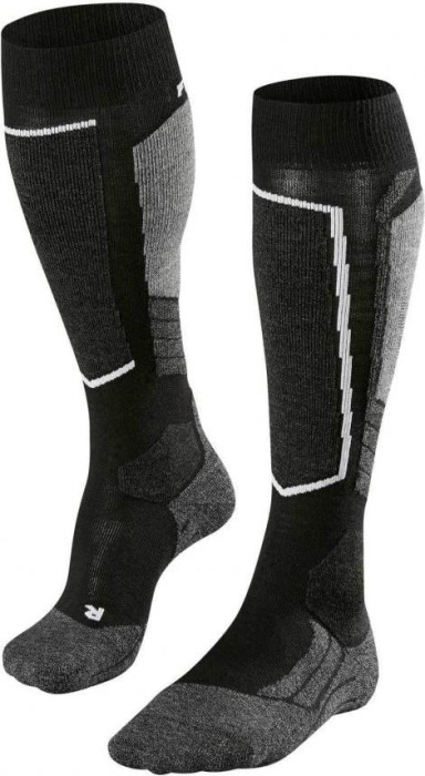 falke-socks-sk2-women-black-grey