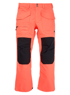 BURTON pants Southside Slim orange/black