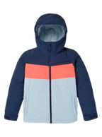 BURTON jacket B Ropedrop blue/light blue/orange