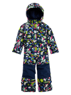 BURTON Overalls TD One Piece Black/Yellow Multi