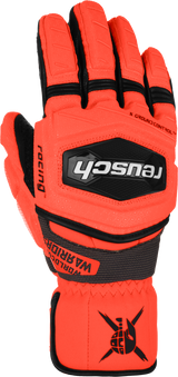 reusch-gloves-wc-warrior-gs-black-fluo-red