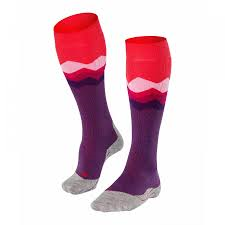 falke-socks-sk2-women-crest-violet-pink