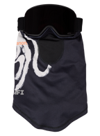 ANON M MFI LT black/white neck warmer