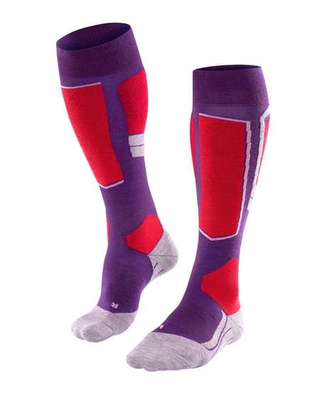 falke-socks-sk4-women-purple-red