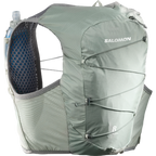 SALOMON Active Skin 8 Set grey backpack with hydrants