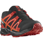 SALOMON Speedcross CSWP J black/red/orange shoes