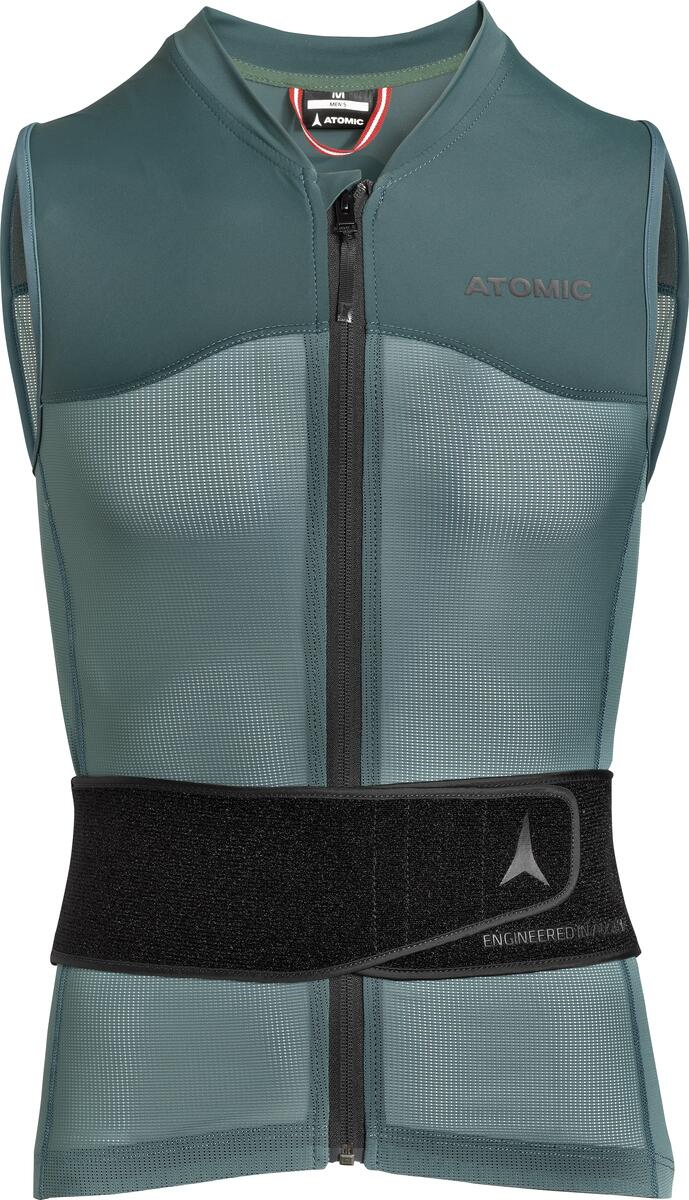 ATOMIC armor vest Live Shield Amid dark green – Simple Bike Store