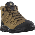 SALOMON X Ward Leather Mid GTX brown/black shoes