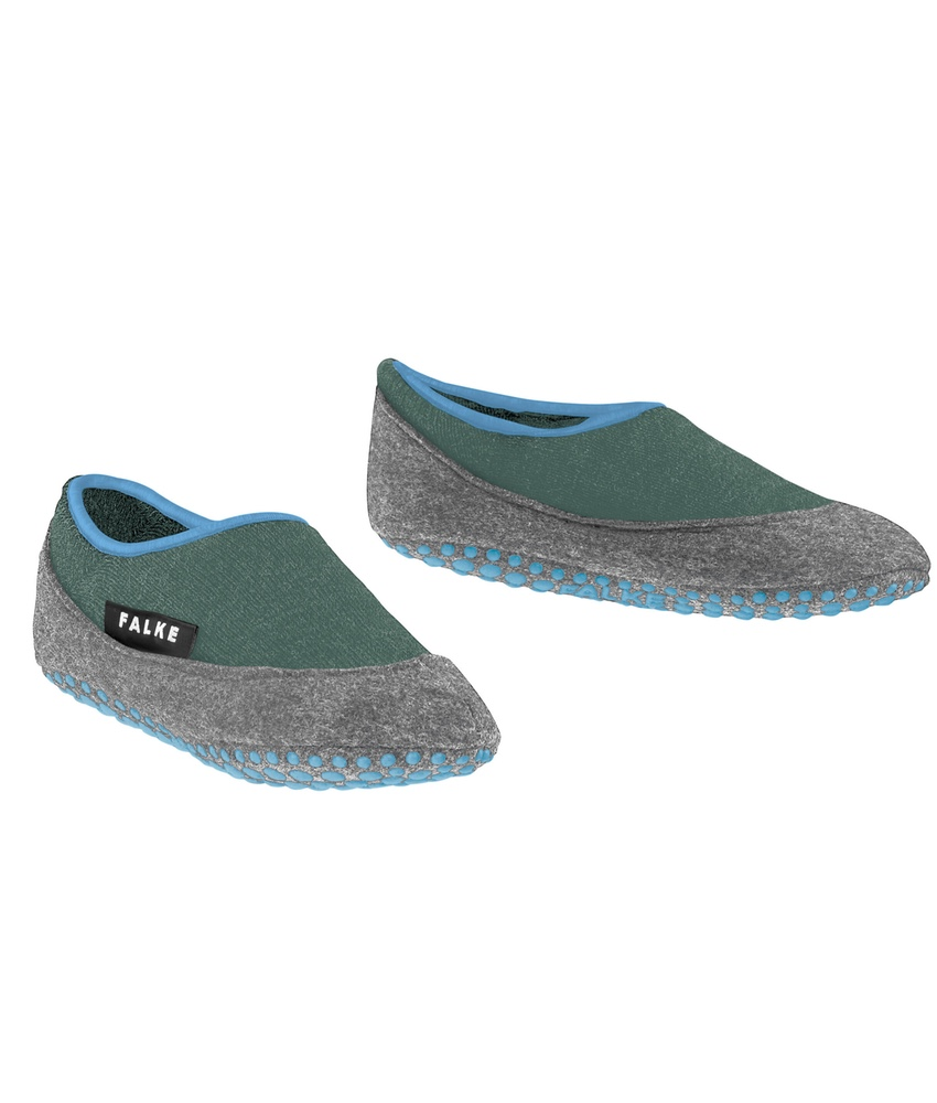 falke-socks-cosyshoe-kids-slippers-green-grey