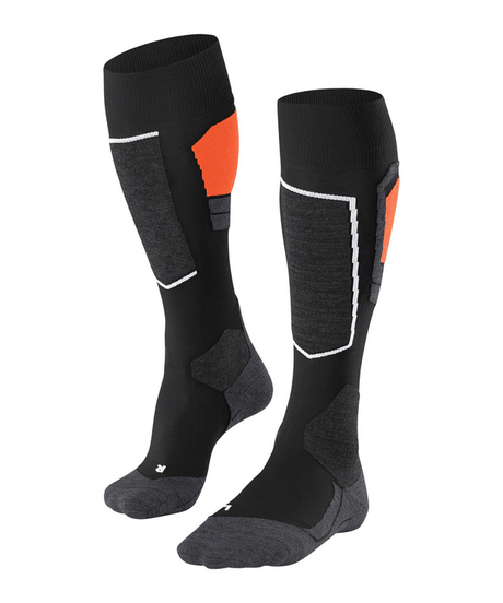 falke-socks-sk4-black-orange