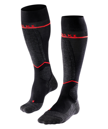 falke-socks-sk4-ski-tour-black-red