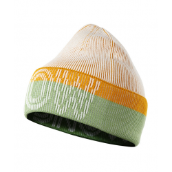 FALKE Hat Winter Skiing Beanie Green/Yellow
