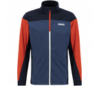 SWIX cross-country ski jacket Cross JKT blue/red