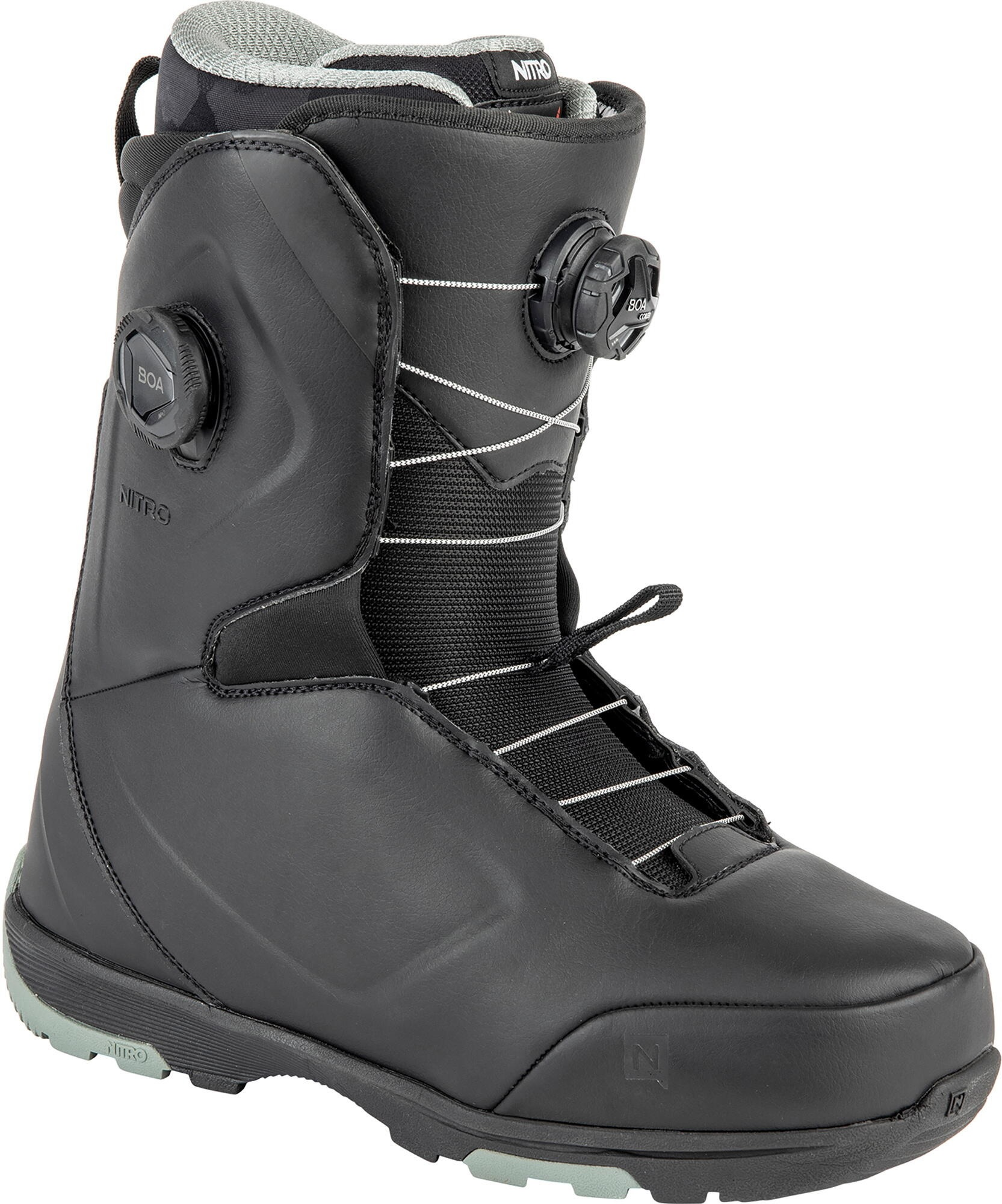 NITRO Boots Club Boa Dual Black – Simple Bike Store