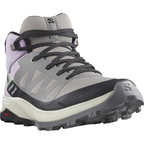 SALOMON Outrise Mid GTX W gull/orchid bloom/black shoes
