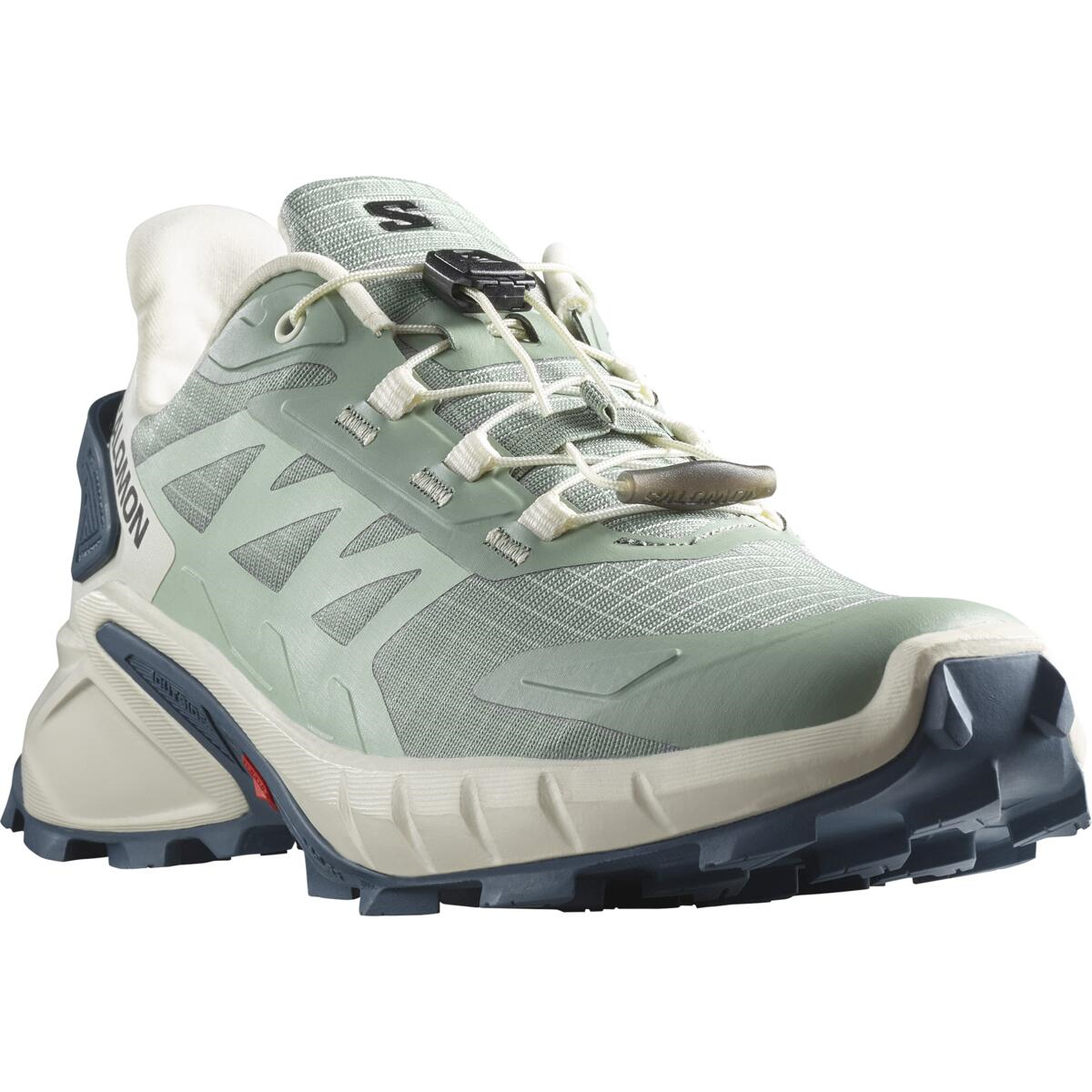 SALOMON shoes Supercross 4 W light green/white/blue – Simple Bike