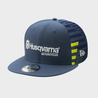 HUSQVARNA Team Flat Cap blue/yellow/white hat