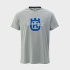 HUSQVARNA Origin Tee light grey t-shirt