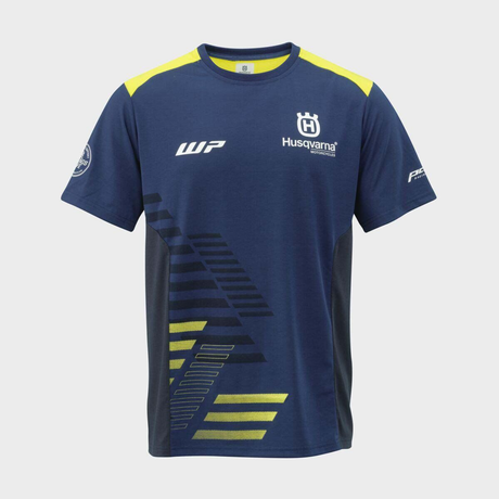 husqvarna-t-krekls-team-tee-blue-yellow