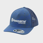 HUSQVARNA Accelerate Trucker blue hat