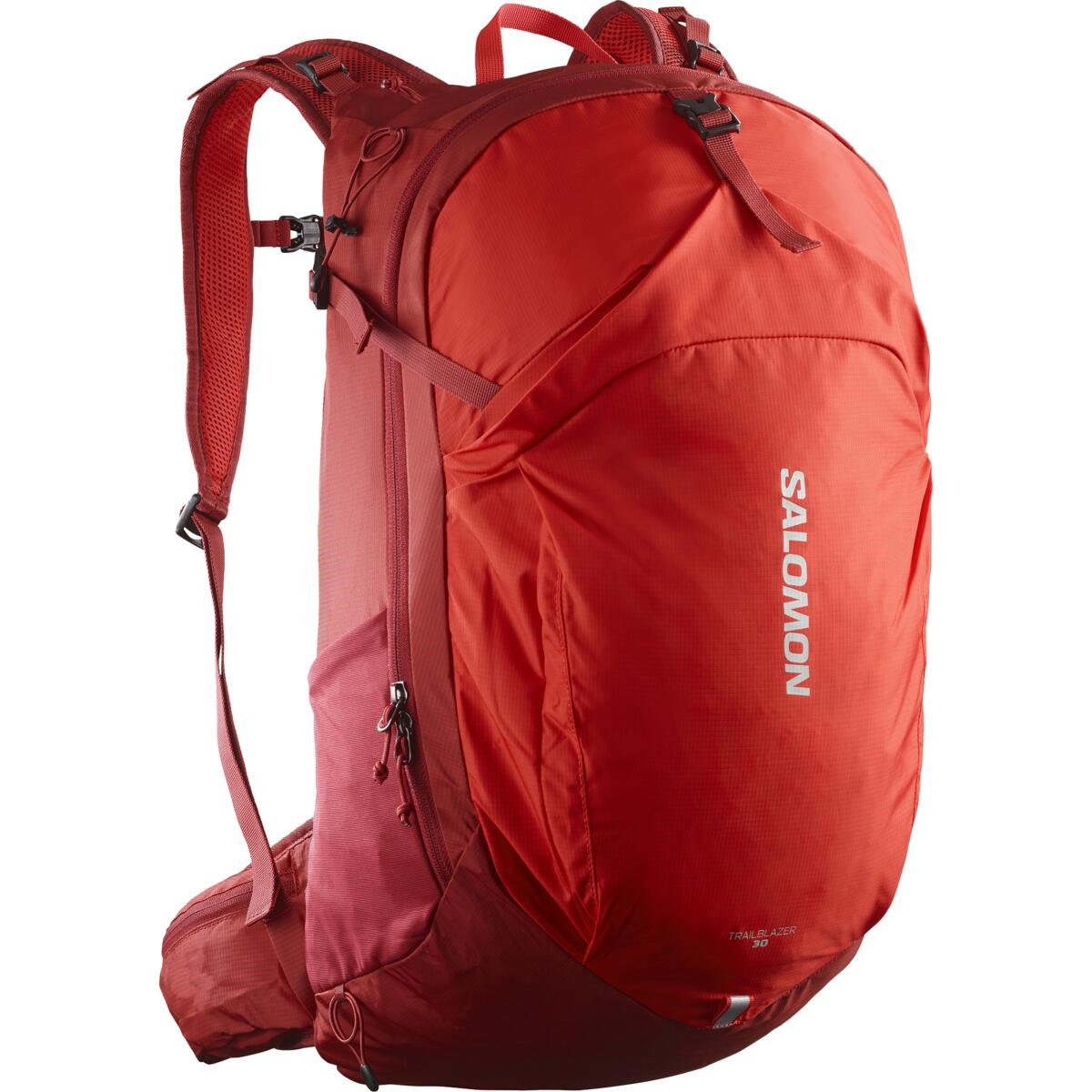 SALOMON TRAILBLAZER 30 バックパック　おまけ付き防災グッズ SALOMON Trailblazer 30 bright red backpack – Simple Bike Store