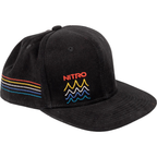 NITRO Stripes Snapback Cap black hat