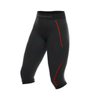 DAINESE Thermo Pants WMN 3/4 Black/Red